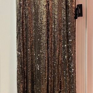 Silver and Gold Sequin Pant